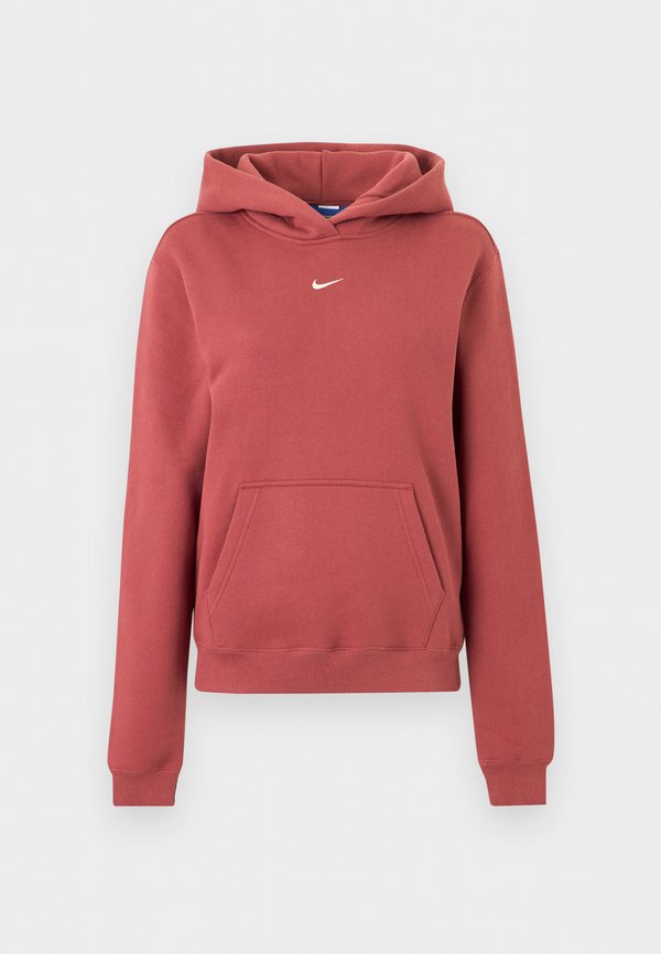 Nike Sportswear STUDIO FLEECE MEDIUM WEIGHT PULLOVER HOODIE - Hoodie - pink smoke/sail