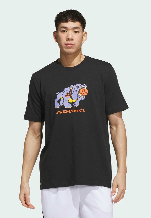 adidas Performance DAWG IN EM T - Print T-shirt - black