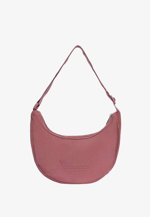 adidas Originals EVERYDAY ICONS HALF CRESCENT HANDBAG - Handbag - burgundy