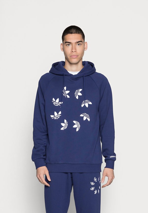 adidas Originals HOODY - Hoodie - night sky/white