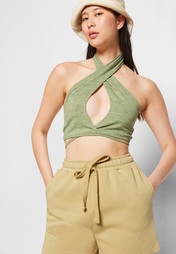 NA-KD TIE STRAP HALTERNECK