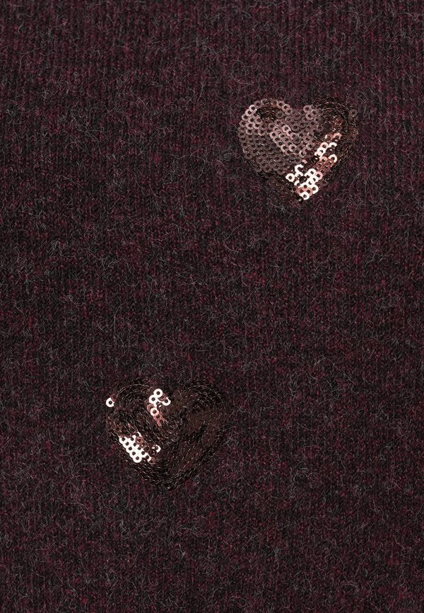 Vero Moda VMDOFFY O NECK SEQUINS PULLOVER