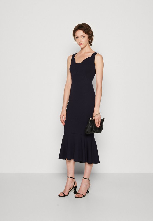 WAL G. ANABELLA RUFFLE BOTTOM MIDI