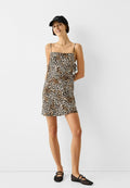 Bershka PRINTED STRAPPY- MINI