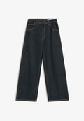 Bershka CORE SKATER RAW - Relaxed fit jeans - royal blue