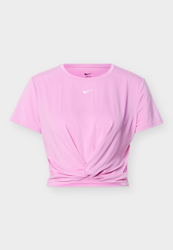 Nike Performance ONE CLASSIC - Sports T-shirt - light magenta/white