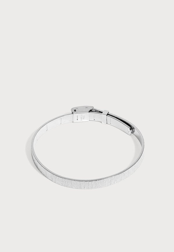 Calvin Klein SOPHISTICATED TEXTURE - Bracelet - silver-coloured