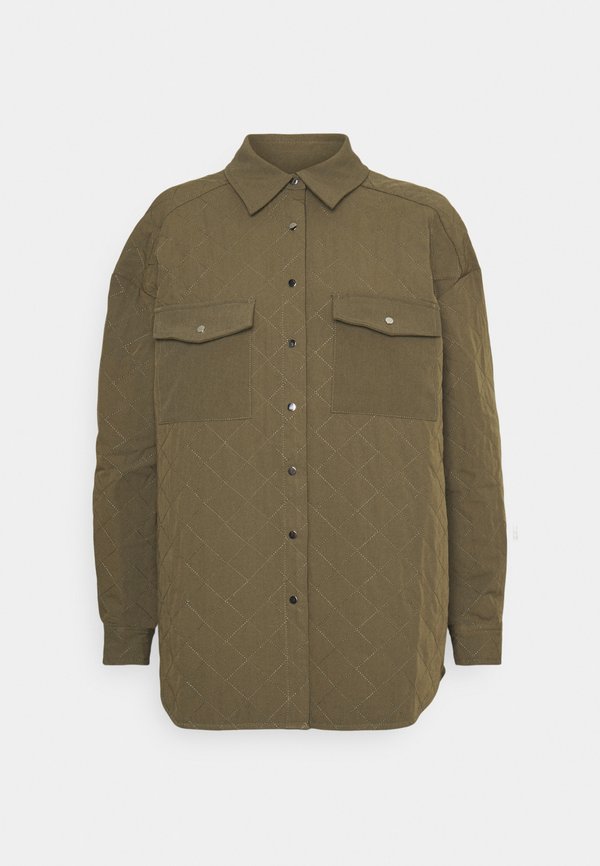 NA-KD QUILTED OVERSIZED OVERSHIRT