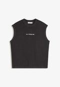 Bershka EMBROIDERED WORKER - TSHIRT - Top - black