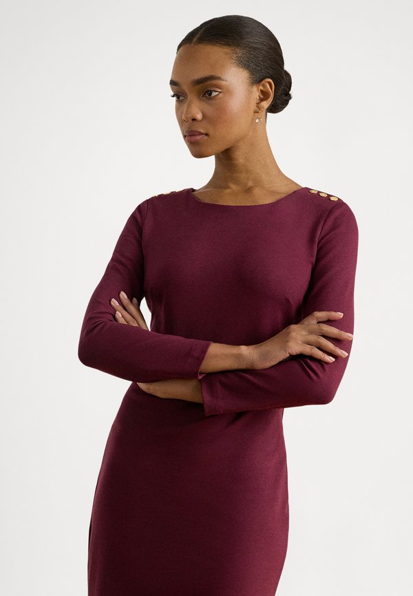 Lauren Ralph Lauren PONTE THREE-QUARTER-SLEEVE DRESS