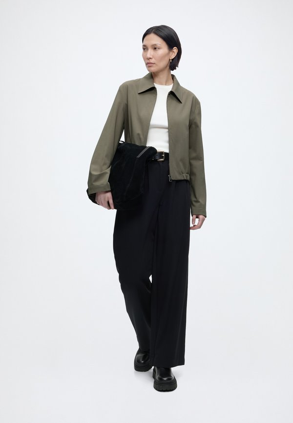 Marc O'Polo MOP X DFB TRAVEL COLLECTION ZIP-UP JACKET HOODED WELT POCKETS