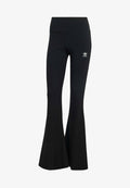 adidas Originals ESSENTIALS RIBBED FLARED - Tracksuit bottoms - black