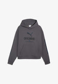 Puma PUMA SPORT BOXY GRAPHIC FLEECE HOODIE - Hoodie - moody gray