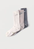 Nike Sportswear FUTRA UNISEX 3 PACK - Socks - smoke grey