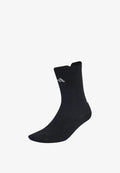adidas Performance RUN RFLCTV CREW UNISEX - Sports socks - black/reflective silver