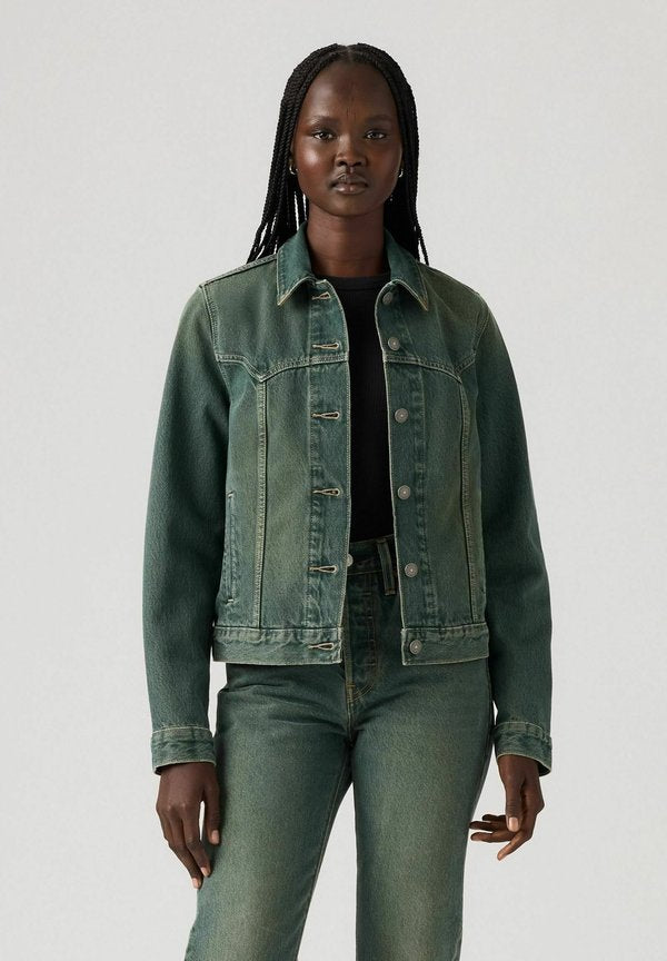 Levi's® ORIGINAL TRUCKER TIPPED VENTURES - Denim jacket - verdant ventures tru