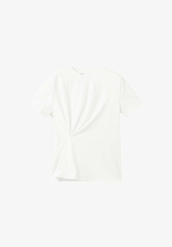 Mango ADULT - Print T-shirt - white