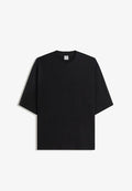 Bershka BOXY SHORT SLEEVE - T-SHIRT 00077443 - Basic T-shirt - black
