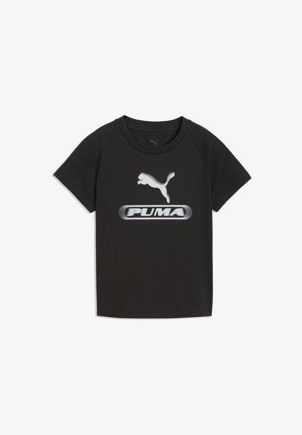 Puma PUMA SPORT SLIM GRAPHIC TEE - Print T-shirt - puma black