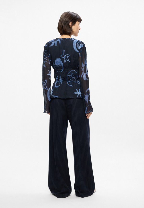 Scotch & Soda PRINTED TIED FRONT TOP