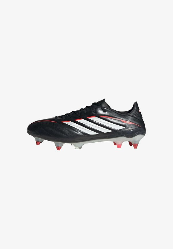 adidas Performance COPA PURE IV ELITE - Soft-ground football boots - core black/cloud white/lucid red