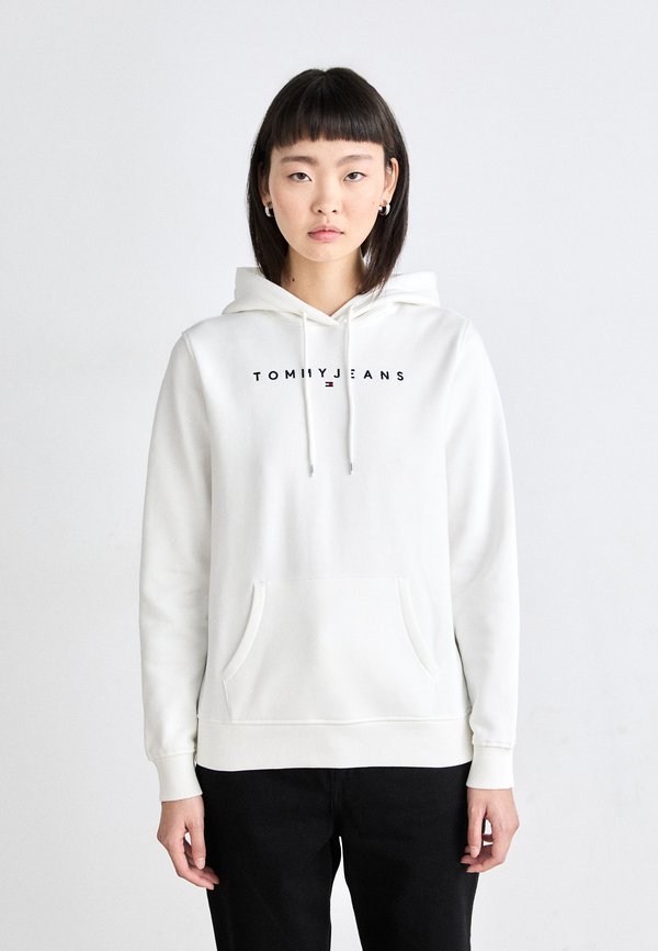 Tommy Jeans LINEAR LOGO FLEECE DRAWSTRING HOODY