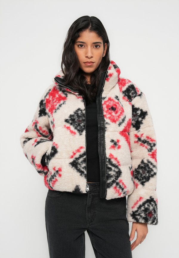 Abercrombie & Fitch SHORT PUFFER PRINTED