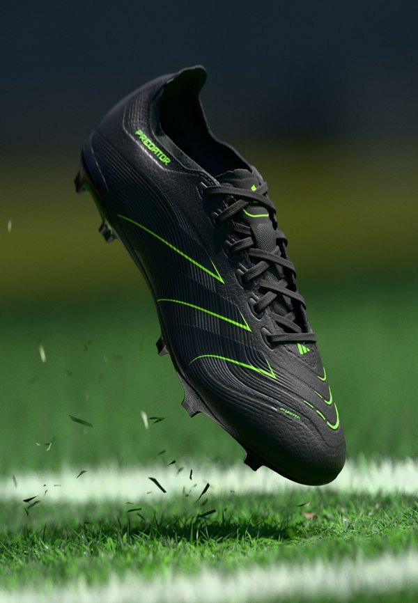 adidas Performance PREDATOR LEAGUE FIRM GROUND/MULTI GROUND FOOTBALL BOOTS - Firm-ground football boots - core black/carbon/lucid lemon