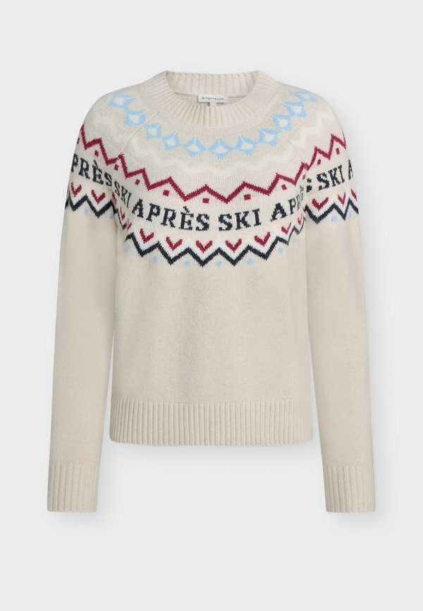 TOM TAILOR NORWEGIAN CREW NECK PULLOVER