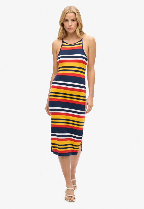 Superdry & Co STRIPE CAMI MIDI