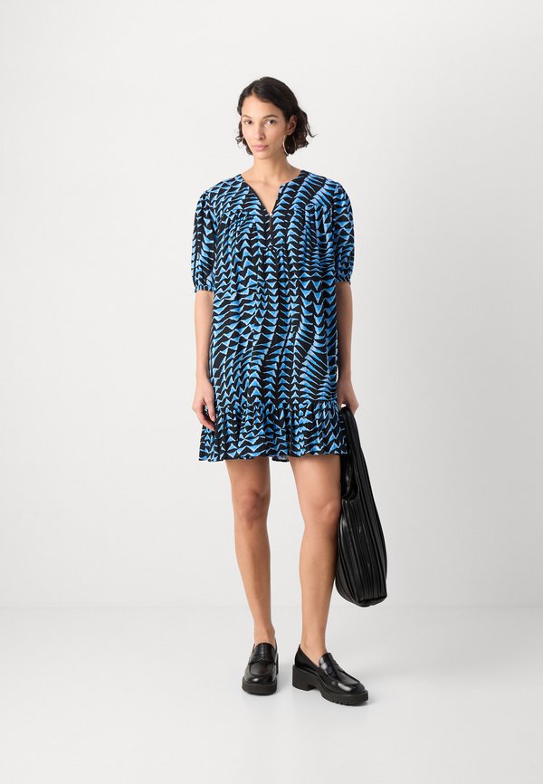 Scotch & Soda PRINTED CRINKLE MINI DRESS