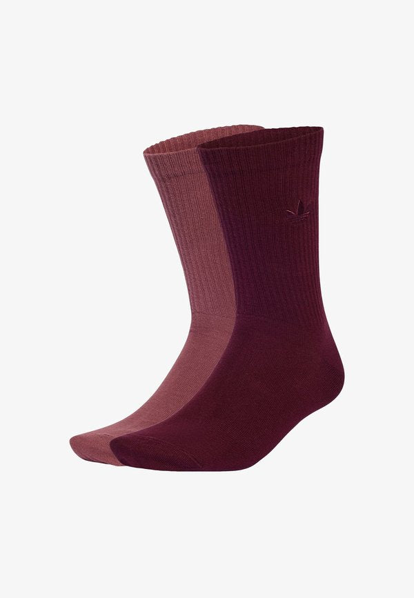 adidas Originals ADIDAS ORIGINALS SOCKS 2 PACK UNISEX - Socks - maroon   burgundy