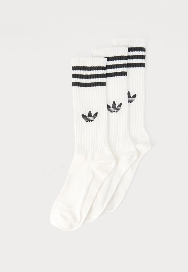 adidas Originals HIGH UNISEX 3 PACK - Socks - white