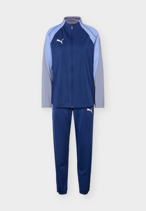 Puma INDIVIDUALBLAZE TRACKSUIT  - Tracksuit - blue jewel/white/intense lavender