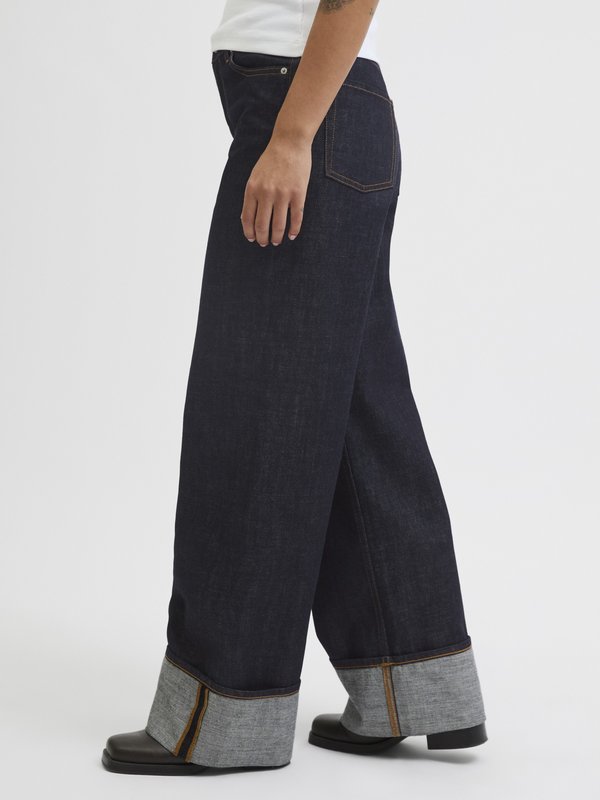 JJXX Wide-fit JXTOKYO VEGA WIDE HW FOLD UP R269 DNM