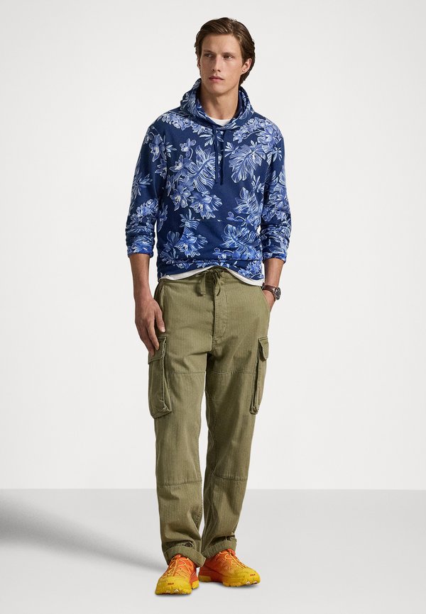 Polo Ralph Lauren TROPICAL-PRINT SPA TERRY HOODIE