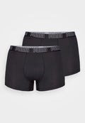 Puma MEN EVERYDAY TRUNKS 2 PACK - Trunks - black