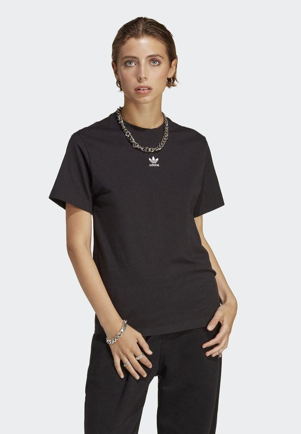adidas Originals REGULAR FIT - Basic T-shirt - black