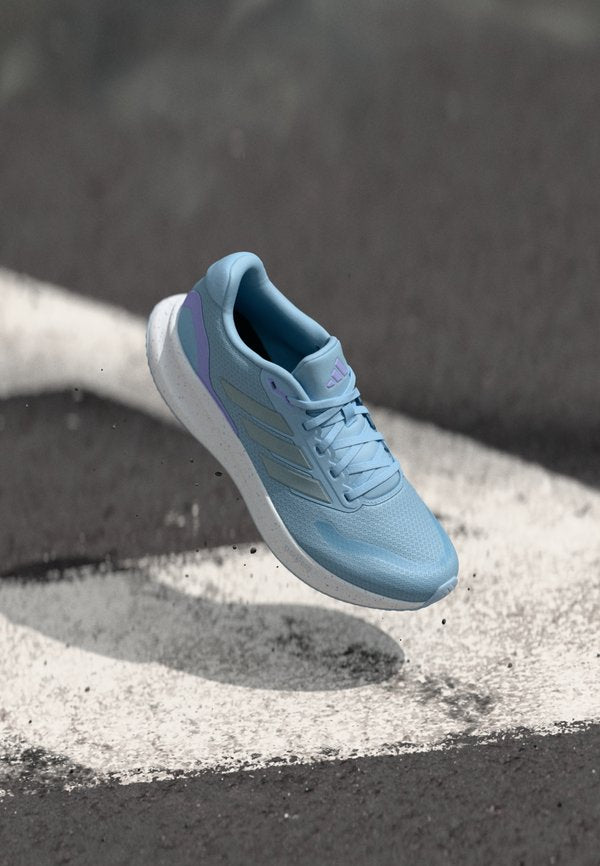 adidas Performance RUNFALCON 5 W - Road running shoes - clear sky/magic grey metallic/core black
