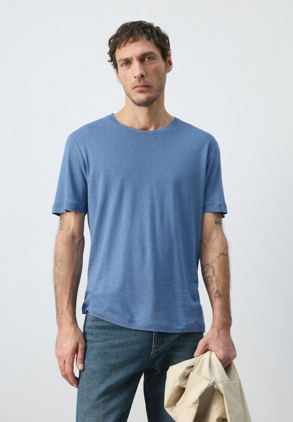 Mango Basic T-shirt - blue