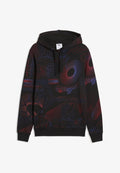 Puma ESSENTIALS PRINTED GRAPHIC HOODIE - Hoodie - black
