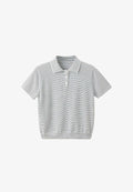 Mango ADULT - Polo shirt - dark blue white