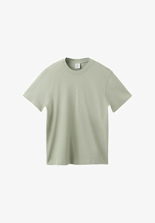 Mango ADULT - Basic T-shirt - mint