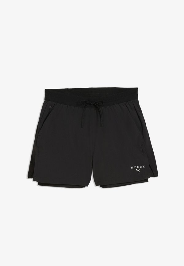 Puma PUMA X HYROX DRYELITE 2-IN-1 SHORTS - 2-in-1 shorts - black