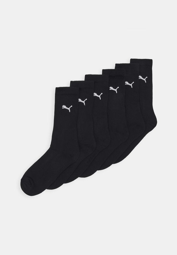 Puma CREW ECOM UNISEX 6 PACK - Sports socks - black