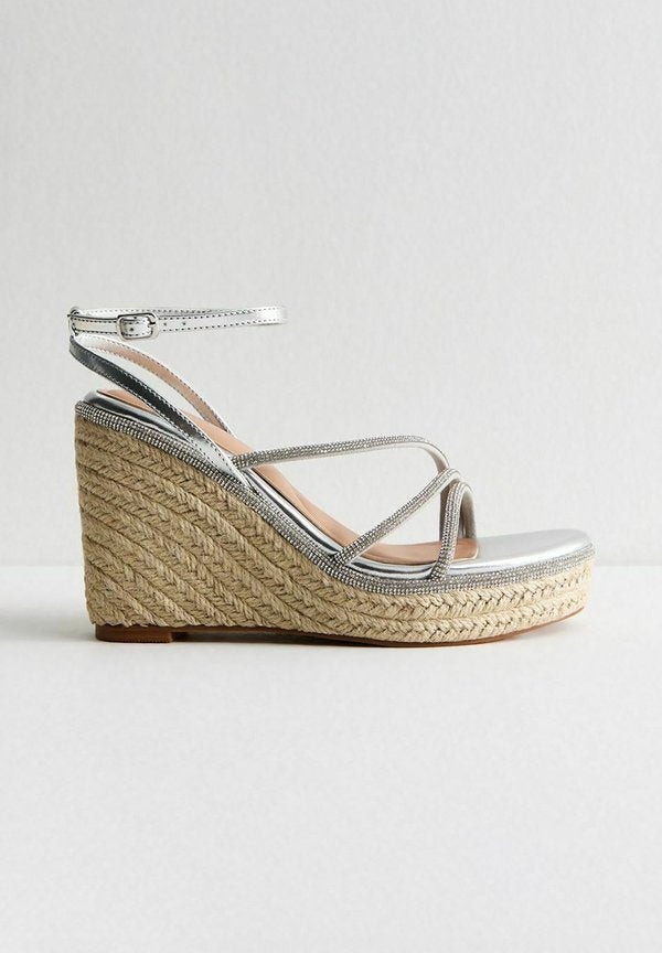 New Look Wide Fit WIDE FIT DIAMANTE EMBELLISHED