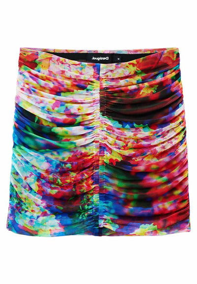 Desigual FLORAL RUCHED TULLE