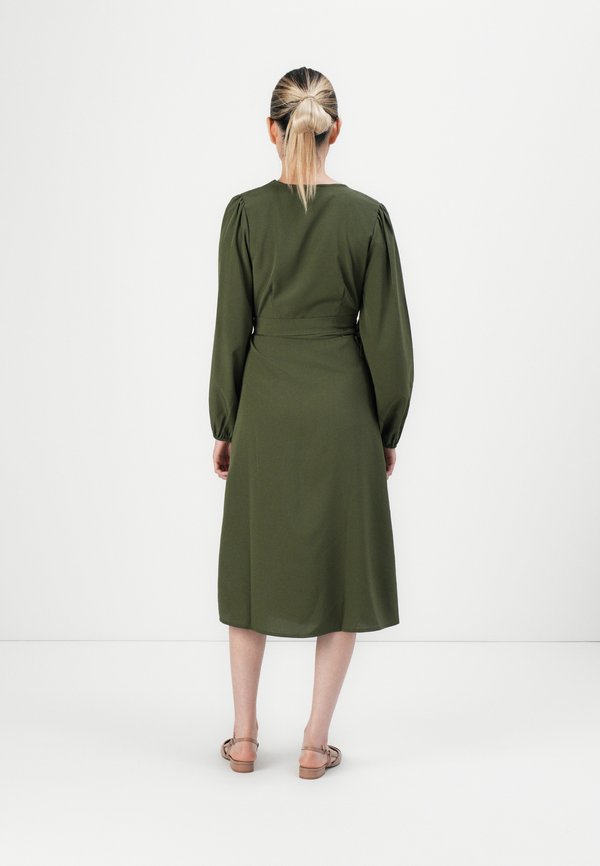 VILA VIELLIE V NECK DRESS