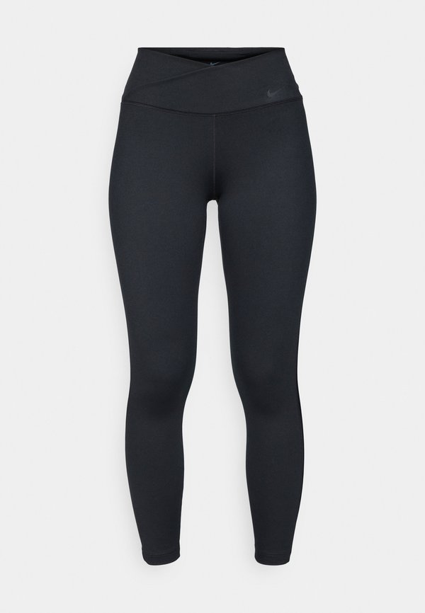 Nike Performance ONE 7/8 - Leggings - black/dark smoke grey