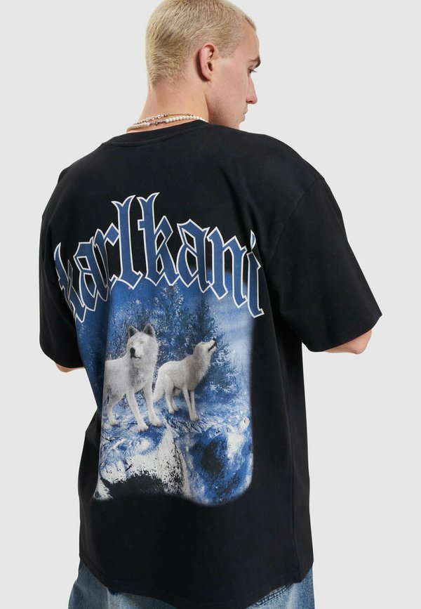 Karl Kani SMALL SIGNATURE WASHED HEAVY JERSE WOLF